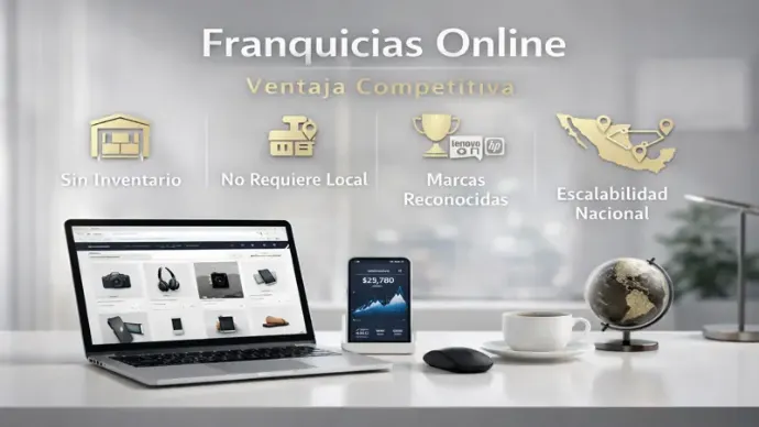 Franquicias online ventaja competitiva