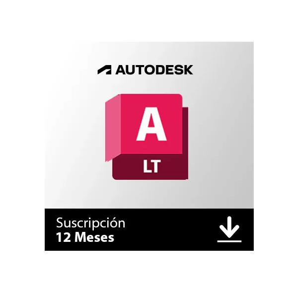 Licencia digital para descarga de Autodesk AutoCad LT 2023, 1 Año – Suscripción Digital 