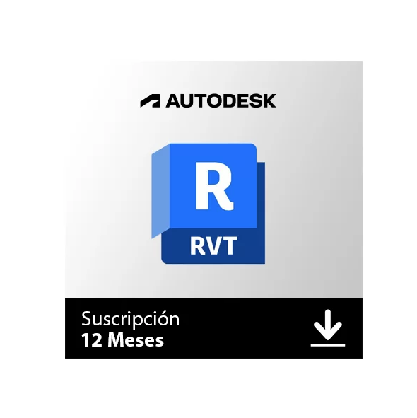 Licencia digital para descarga de Autodesk Revit 2023, 1 Año – Suscripción Digital