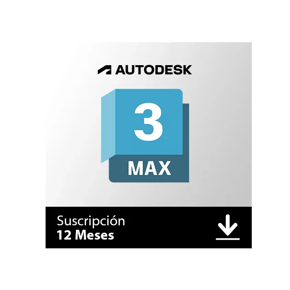 Licencia digital para descarga de Autodesk 3ds Max 2023, 1 Año – Suscripción Digital