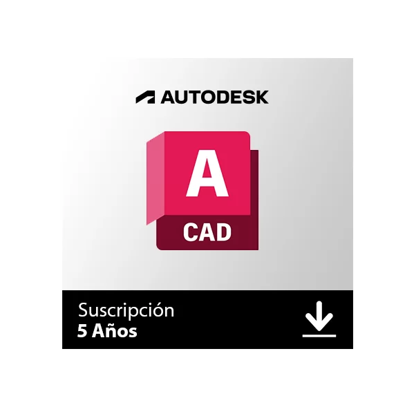 Licencia digital para descarga de Autodesk AutoCad 2023, 5 Años – Suscripción Digital
