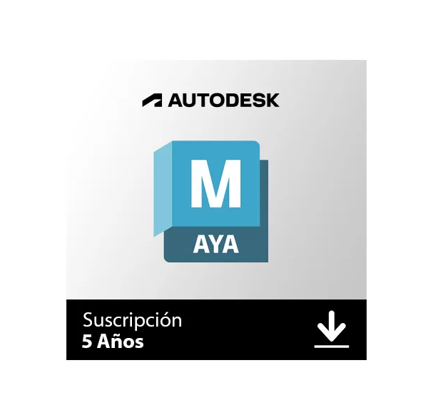 Licencia digital para descarga de Autodesk Maya 2023, 5 Años – Suscripción Digital