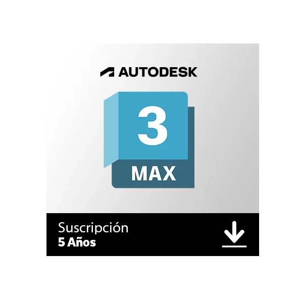 Licencia digital para descarga de Autodesk 3ds Max 2023, 5 Años – Suscripción Digital