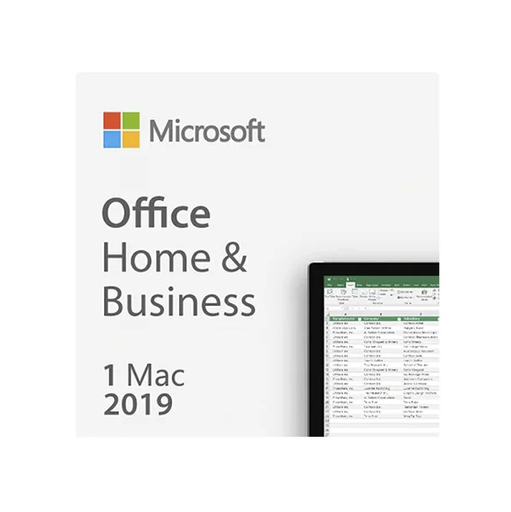 [SOF-SL1221] Licencia digital para descarga de Microsoft Office 2019 Hogar y Empresas para MAC 1 usuario Word, Excel, PowerPoint y Outlook para Mac OS