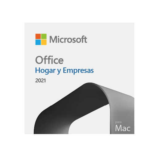 [SOF-SL1222] Licencia digital para descarga de Microsoft Office 2021 Hogar y Empresas para MAC 1 usuario Word, Excel, PowerPoint y Outlook para Mac OS 