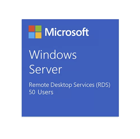 [SOF-SL1240] Licencia digital para descarga de Microsoft Windows Server RDS 2022 (50 Usuarios)
