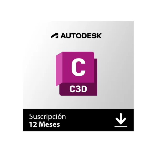 [SOF-SL1247] Licencia digital para descarga de Autodesk Civil 3D 2023, 1 Año – Suscripción Digital