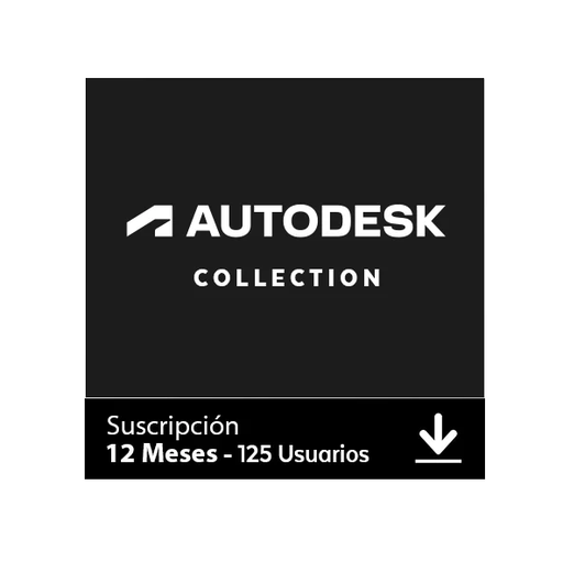 [SOF-SL1257] Licencia digital para descarga de Autodesk Collection 2023 para 125 Usuarios, 1 Año – Suscripción Digital